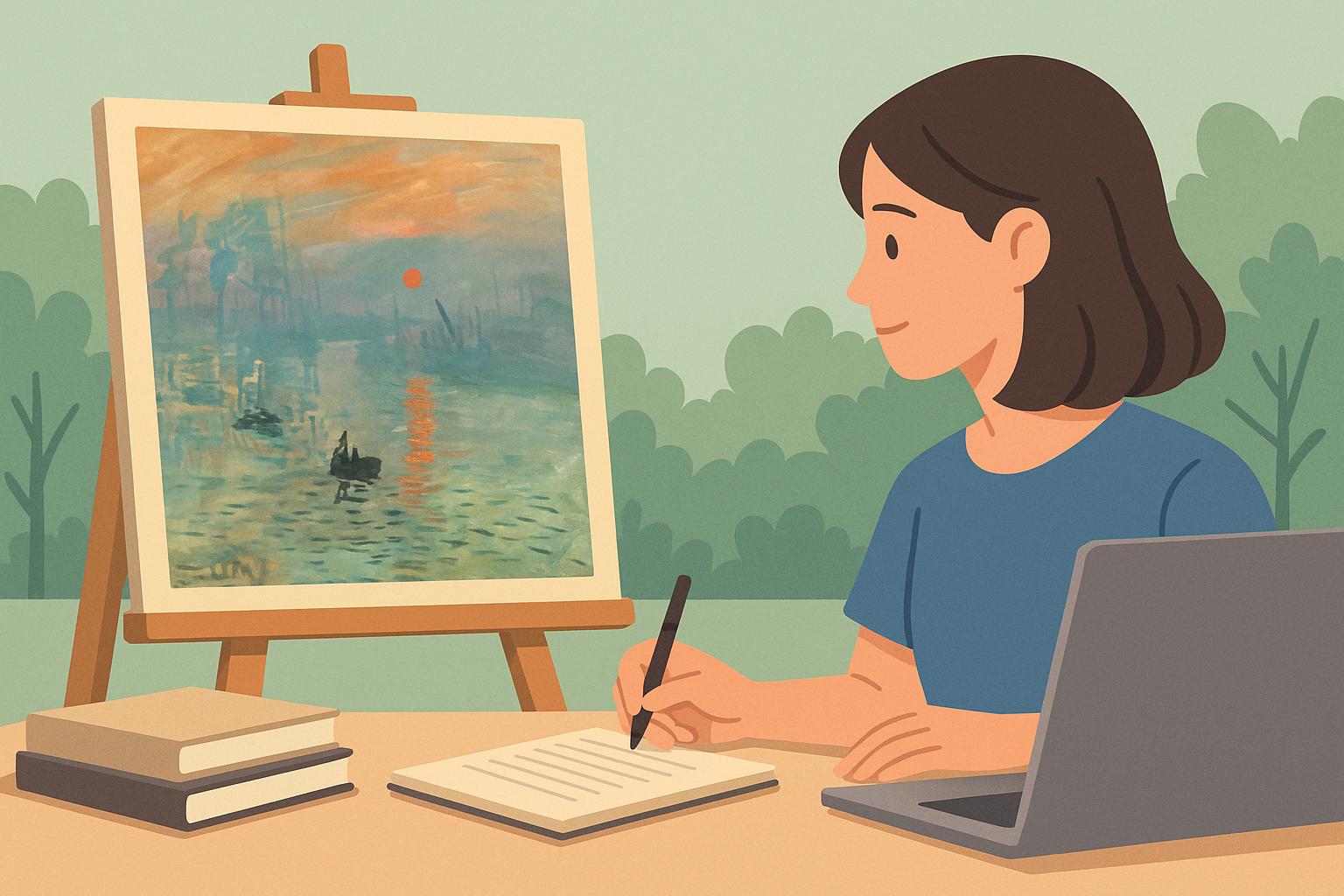 챗GPT로 미술 설명문 및 감상문 자동 작성하기