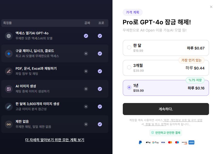 쳇지피티요금제