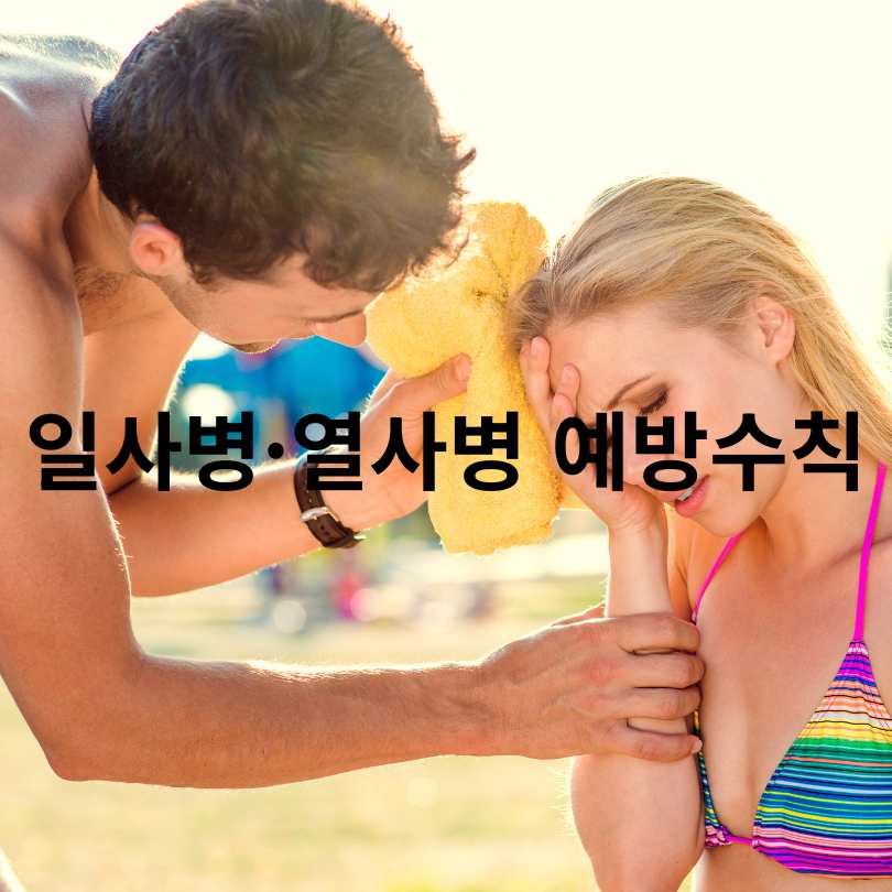 일사병과 열사병 차이점 총정리