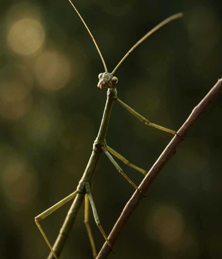 풀숲의 위장술사, 대벌레의 정체