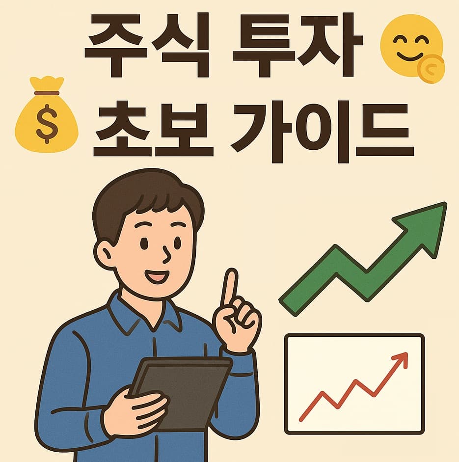 📈 주식 투자 초보 가이드: 주린이도 쉽게 시작하는 5단계 (증권 계좌 개설부터 매수까지)
