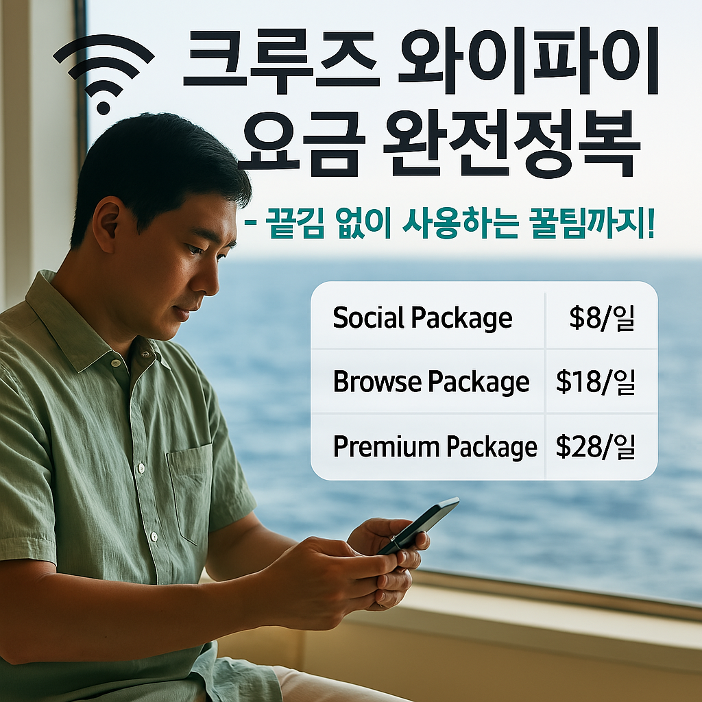 크루즈 와이파이 요금 완전정복
