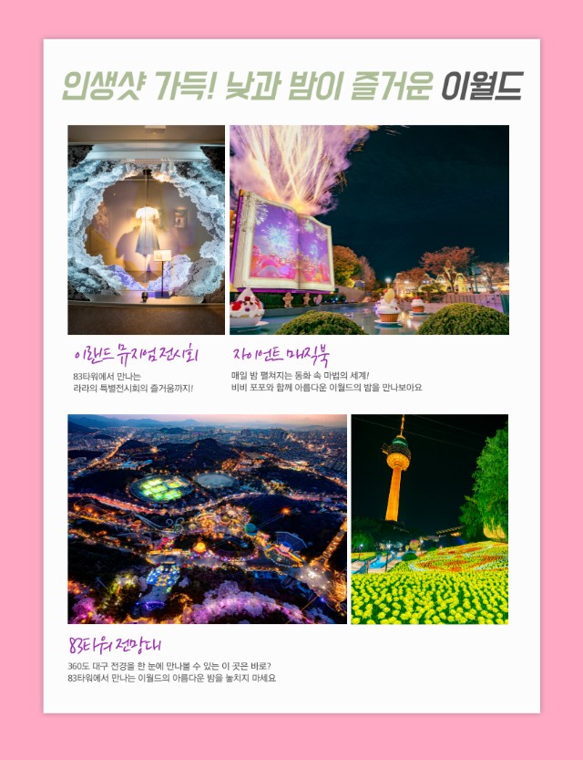 '이월드 블라썸 피크닉' 행사소개, 축제안내, 관련영상