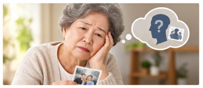 치매 초기증상으로 나타날 수 있는 단기 기억력 저하