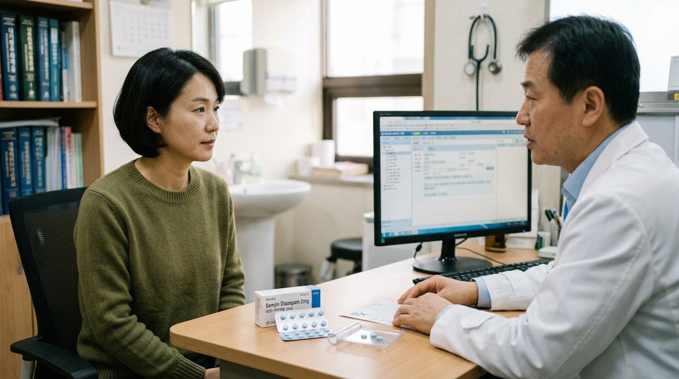 삼진디아제팜정2mg