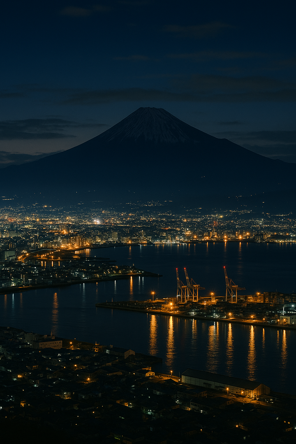 시즈오카 야경 명소 사진