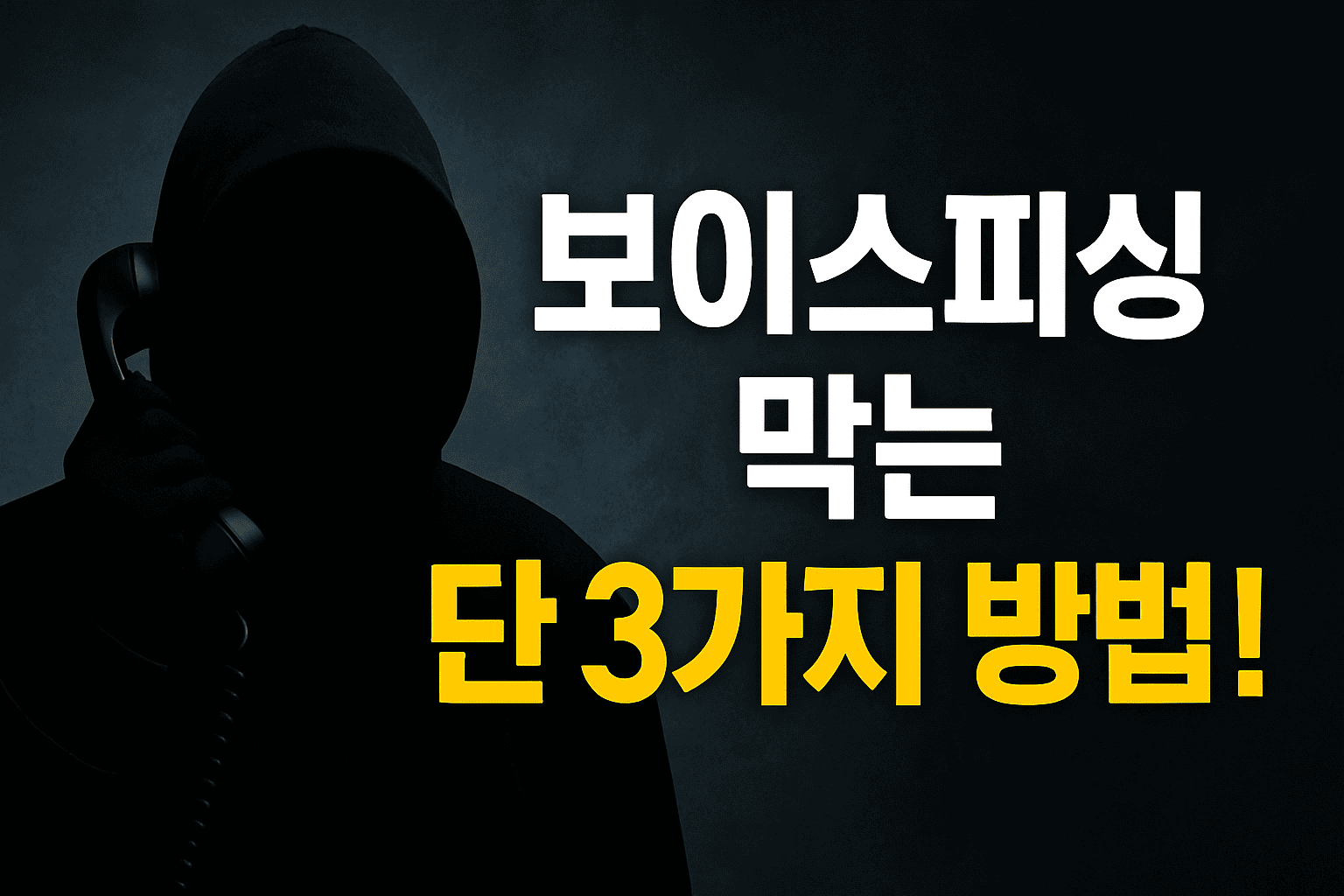 가장 흔한 보이스피싱 수법과 대처법 ❘ 당신의 금융 안전을 지키는 법