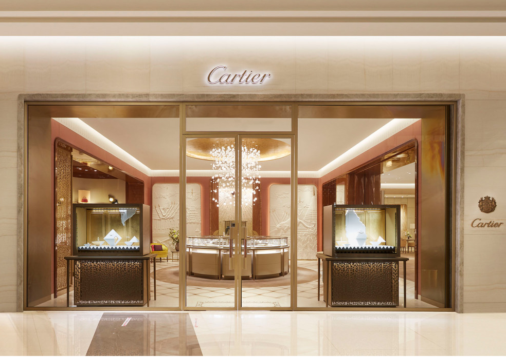 카르띠에 매장 사진