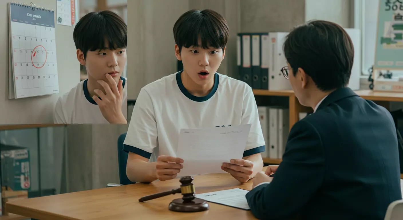 근로계약 종료 관련 상담하는 이미지