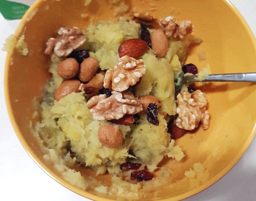 삶은고구마 샐러드 만드는 레시피