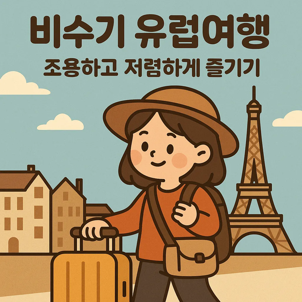 비수기 유럽여행, 조용하고 저렴하게 즐기기