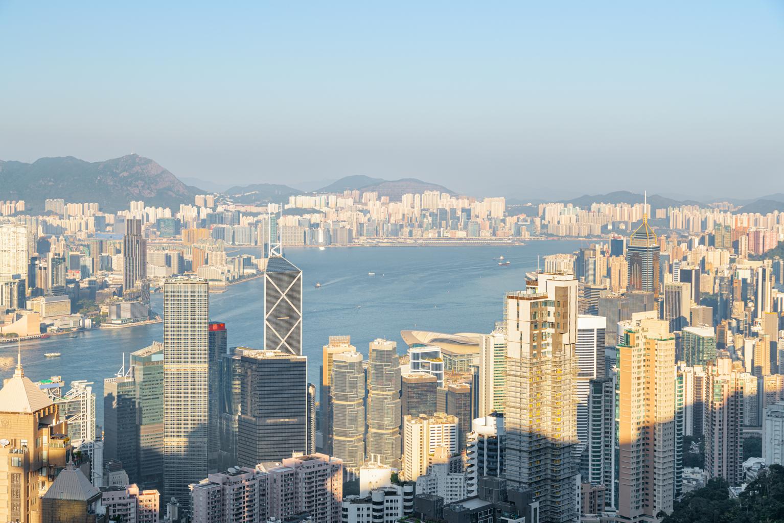 홍콩 스카이라인 & 빅토리아 항구