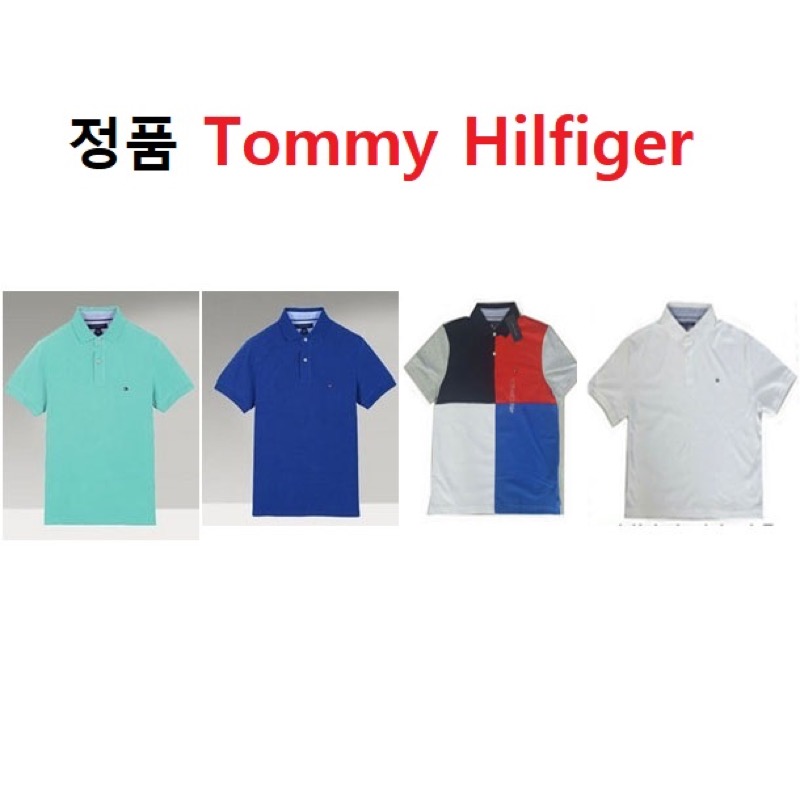 TOMMY HILFIGER 반팔 카라 티셔츠