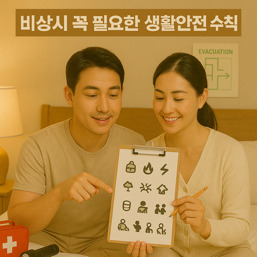 비상시 꼭 필요한 생활 안전 수칙