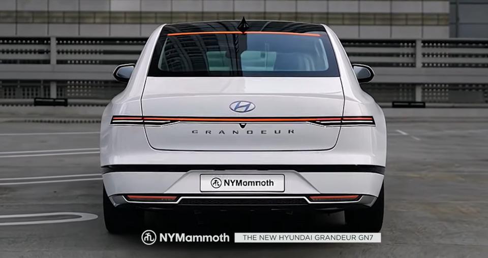 현대자동차 그랜저 페이스리프트 상상도