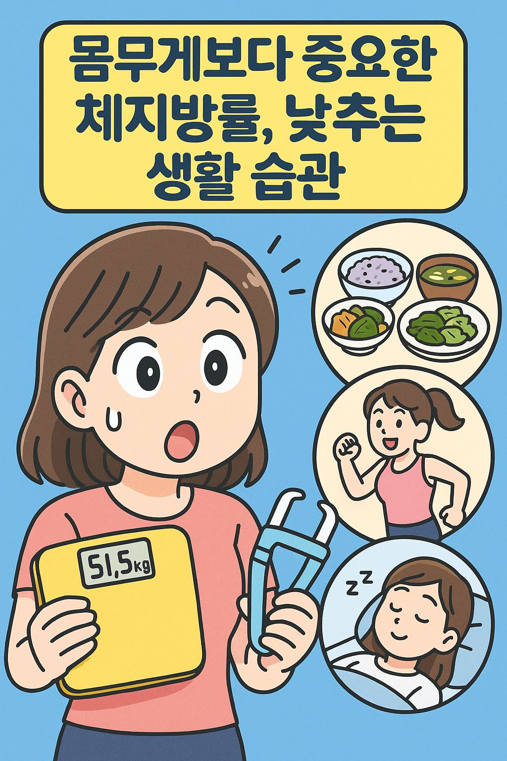 몸무게 보다 중요한 체지방률, 낮추는 생활습관 관련사진