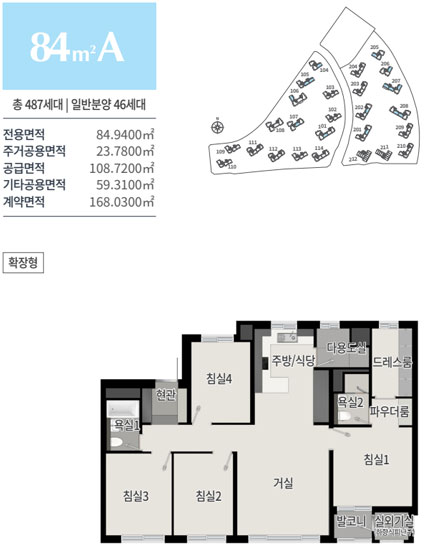 트리우스 광명 84 a형