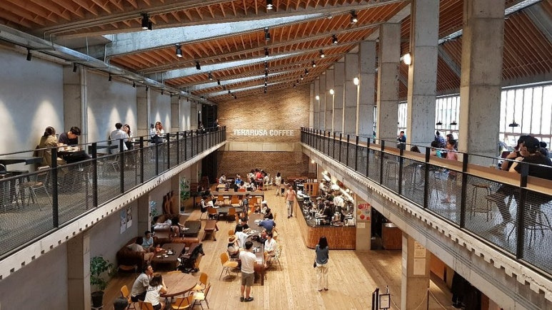 강릉 대형카페, 테라로사 커피공장 (강릉본점)