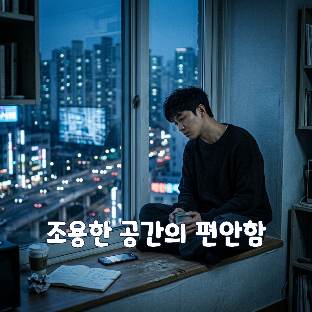 도시에서는
혼자 쉬기 어려운 경우가 많습니다