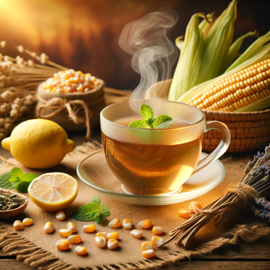 옥수수수염차