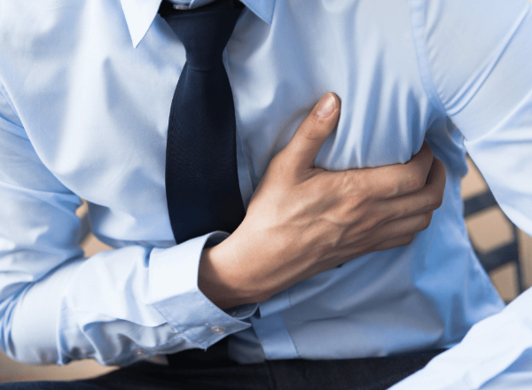 오른쪽 가슴 통증의 원인