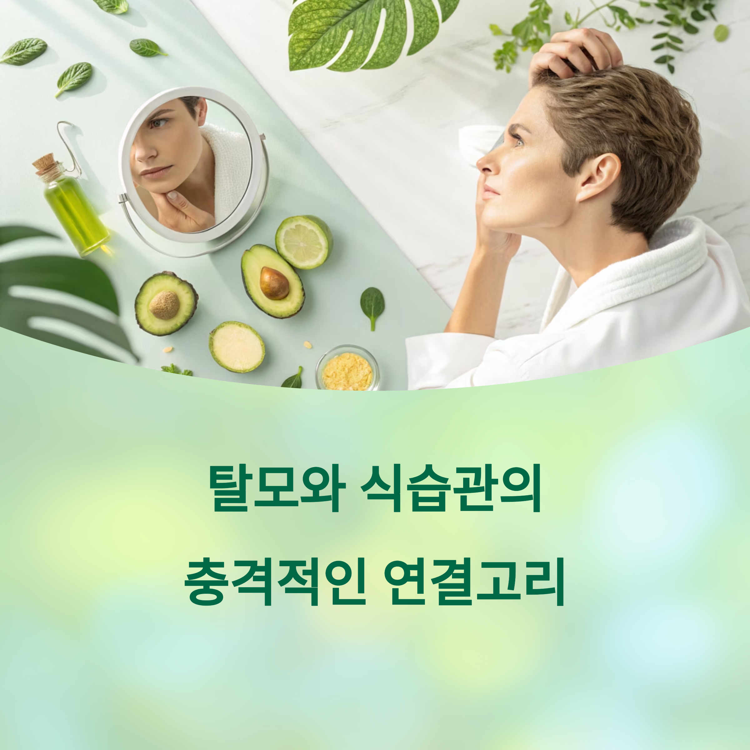 탈모 부르는 음식 vs 막는 음식... 충격적인 식습관의 진실에 대한 이미지