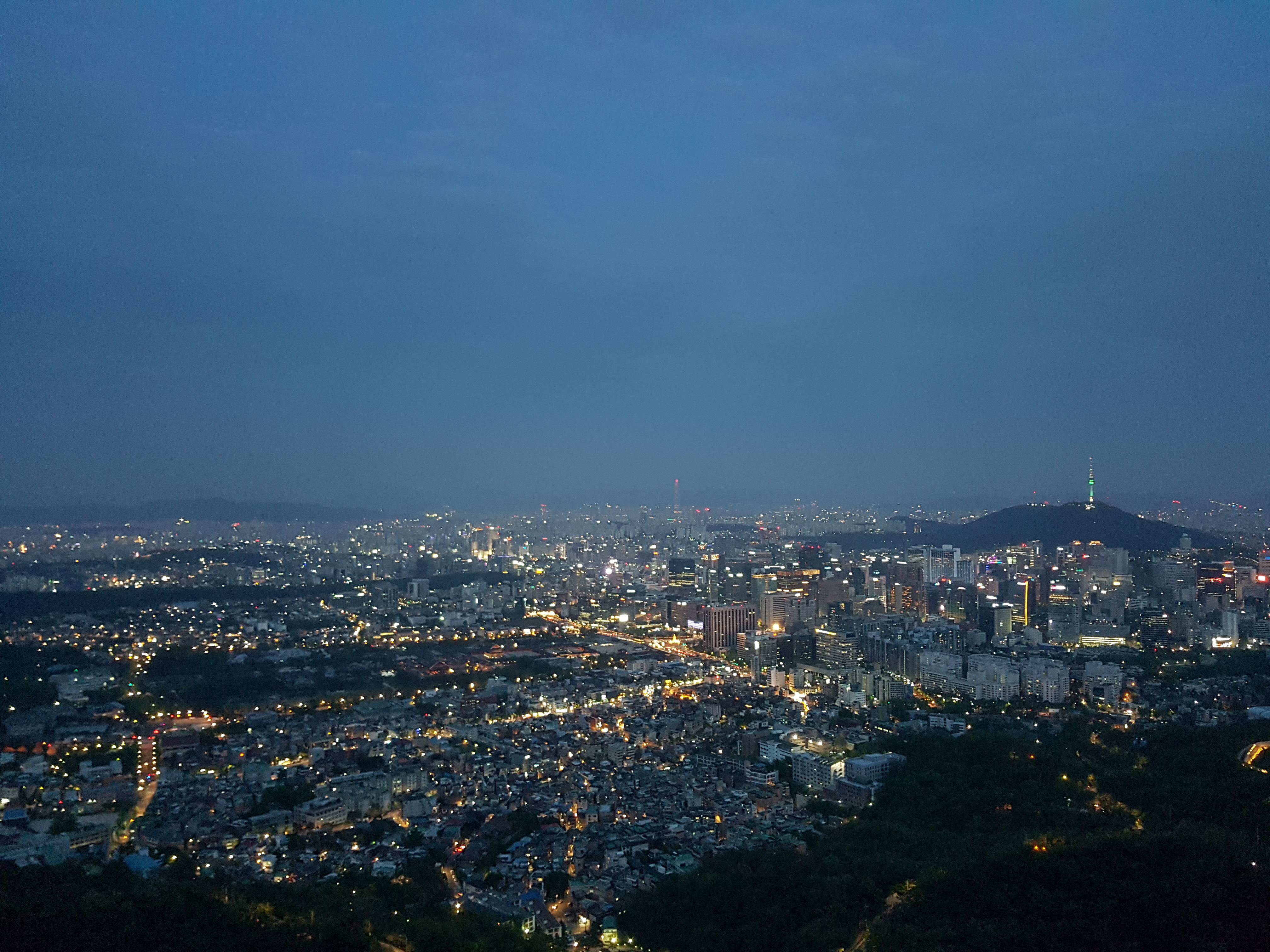 인왕산 야경