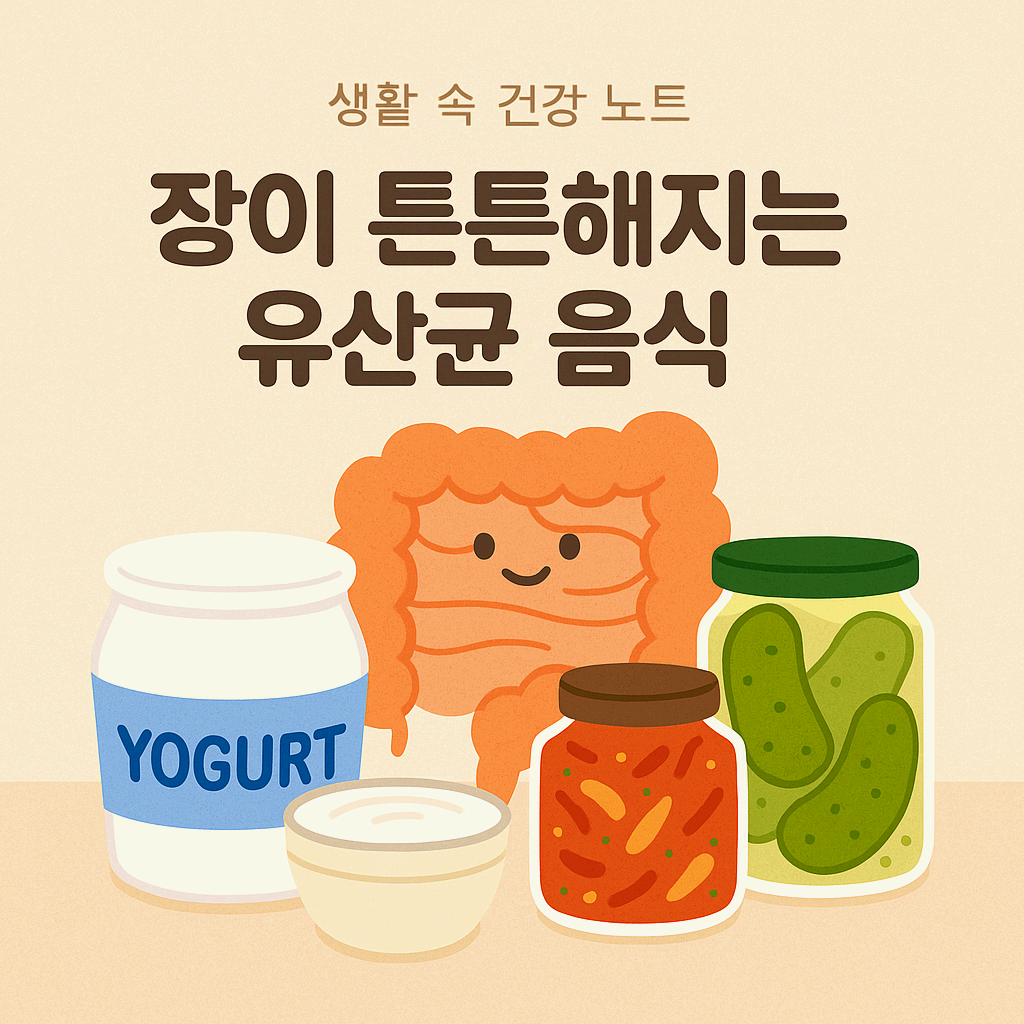장 건강에 좋은 유산균
