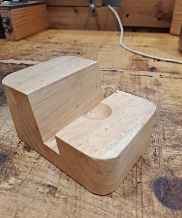 원목거치대 보이다