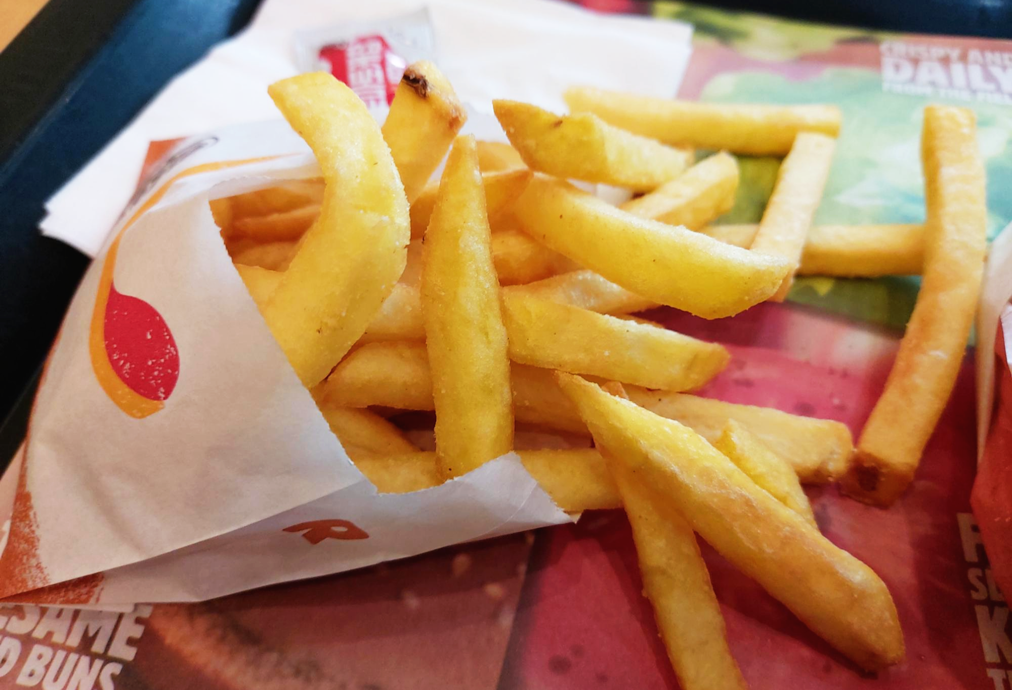 감튀 버거킹 감자튀김