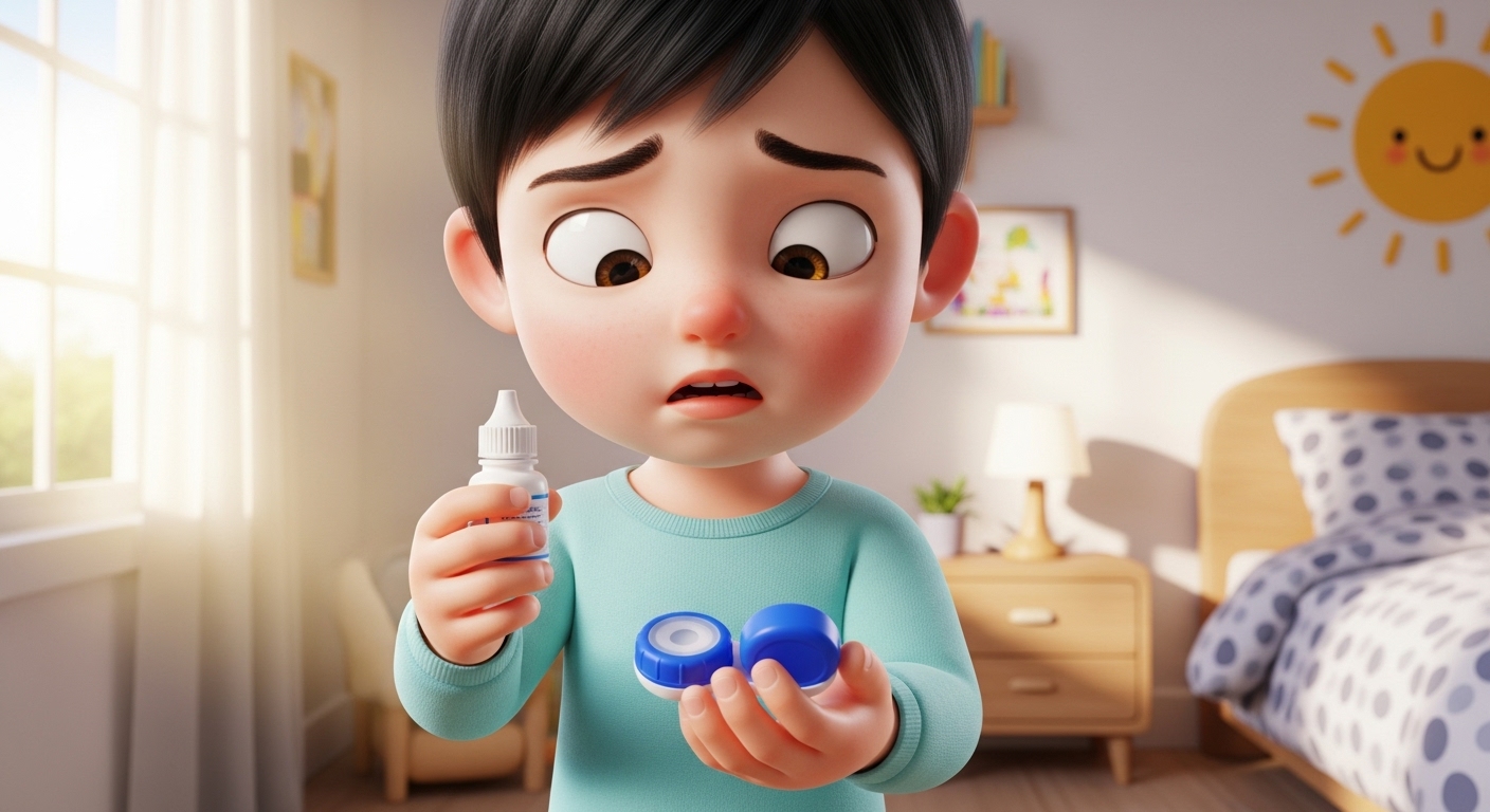 안구건조증, 드림렌즈통증