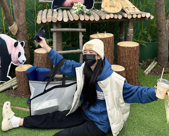 배우 노정의 사복 패션
