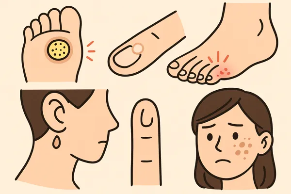 티눈&middot;사마귀&middot;무좀&middot;쥐젖&middot;기미 5대 피부질환14