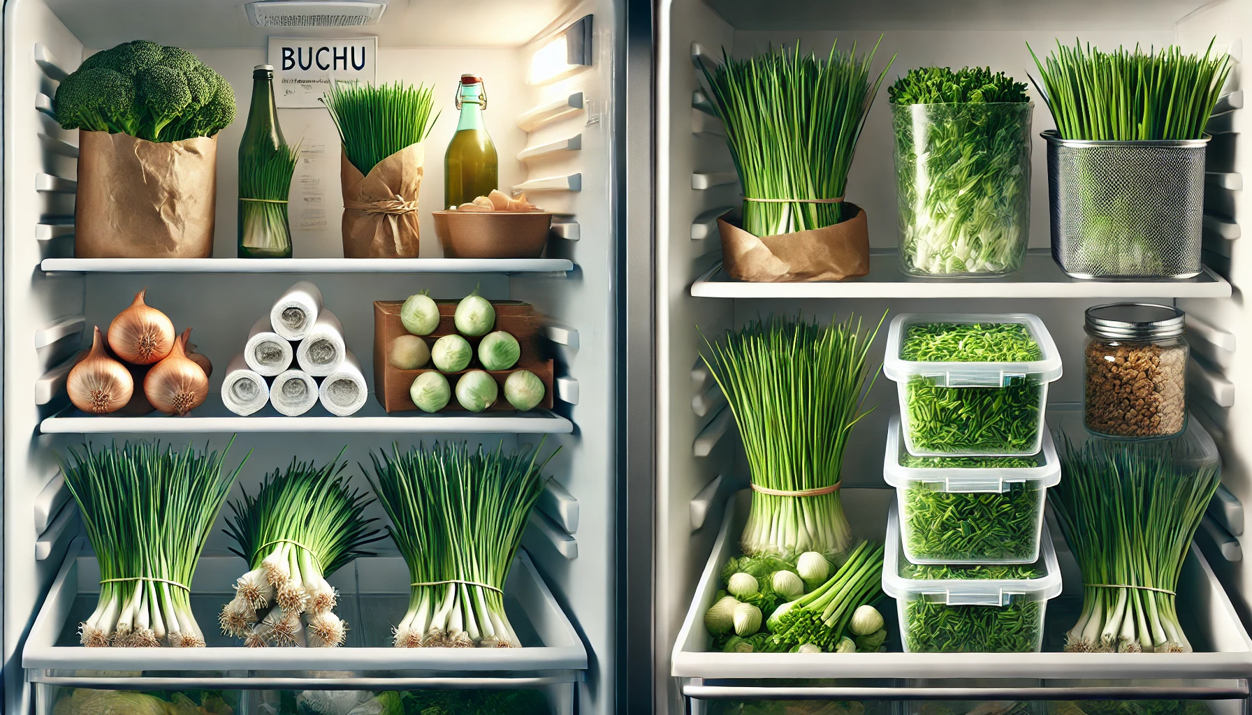 부추의 보관 방법