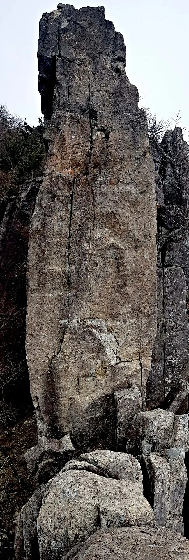 울산 영축산과 신불산 아리랑릿지