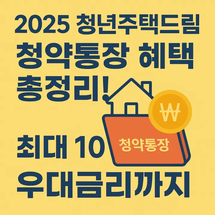 청년주택드림-청약통장