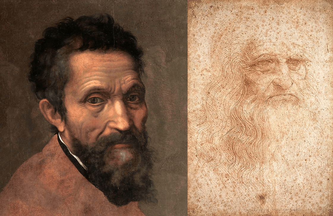 미켈란젤로 레오나르도다빈치