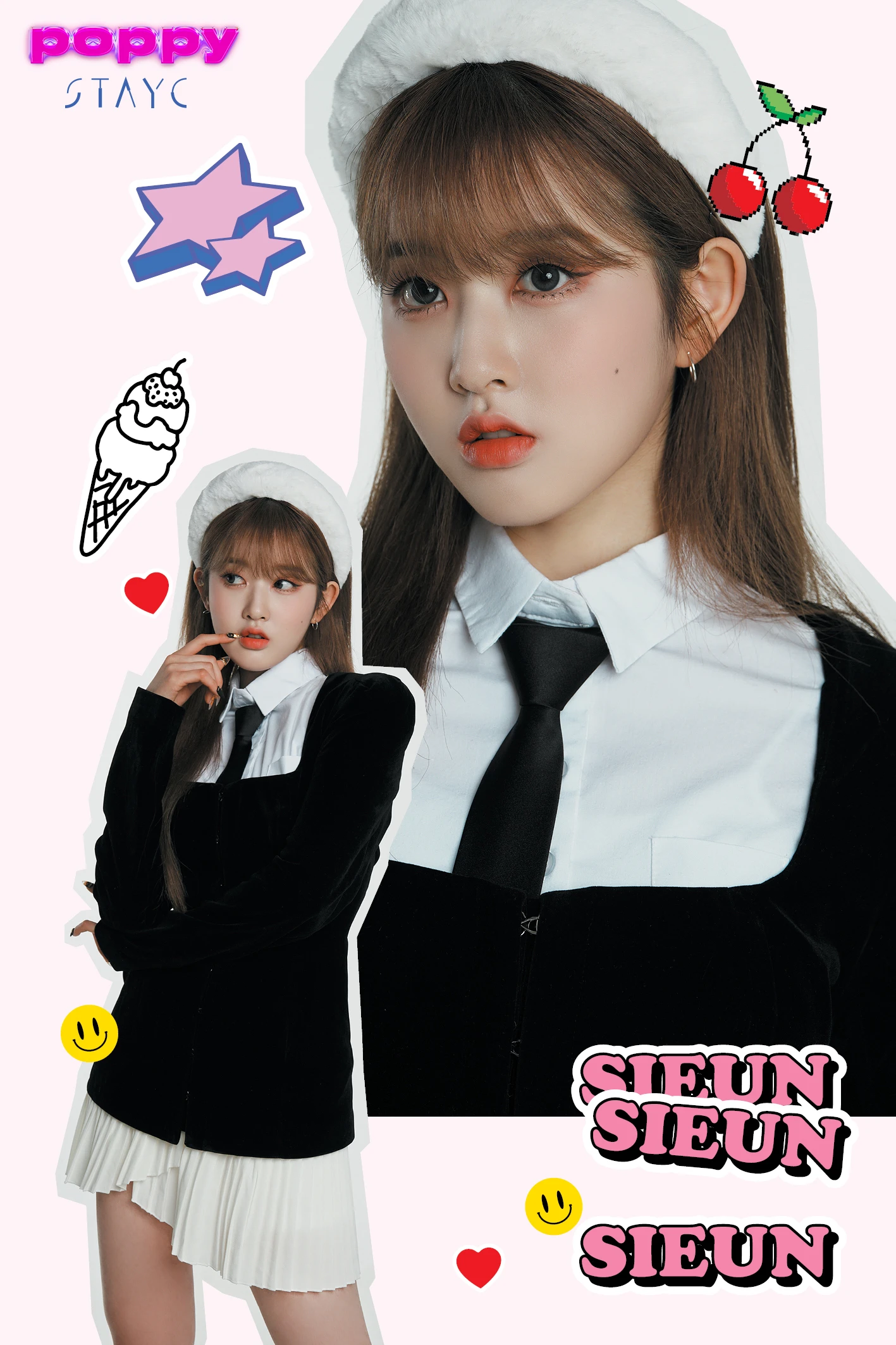 STAYC Japan Debut Single 「POPPY」 Concept Photo