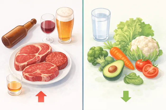 요산 수치 정상범위