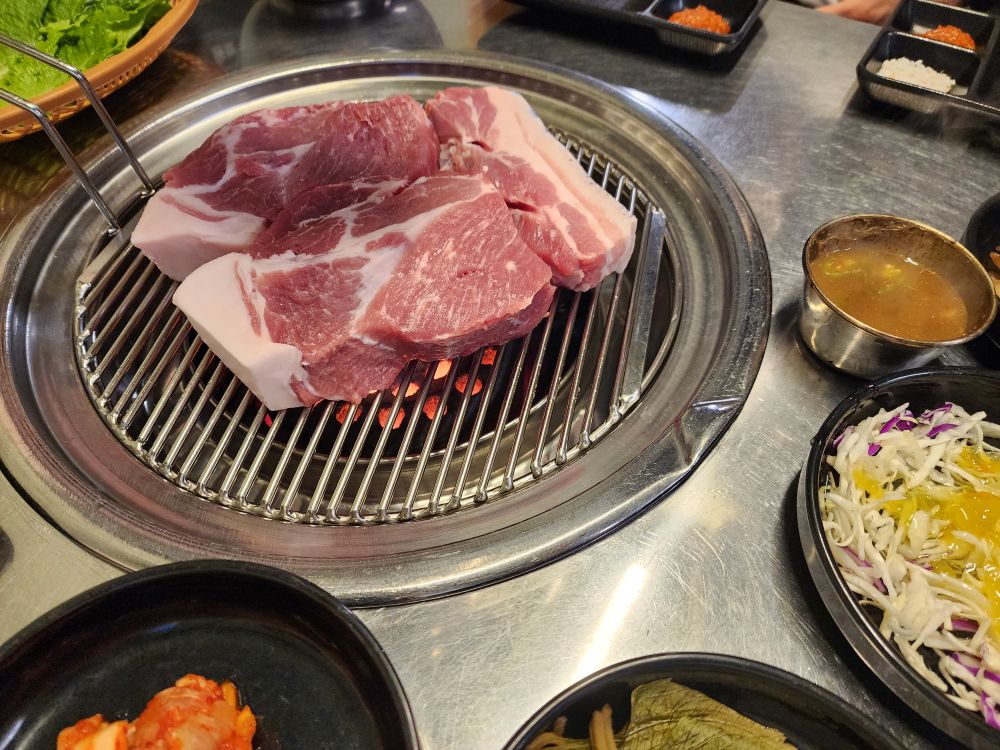 목살