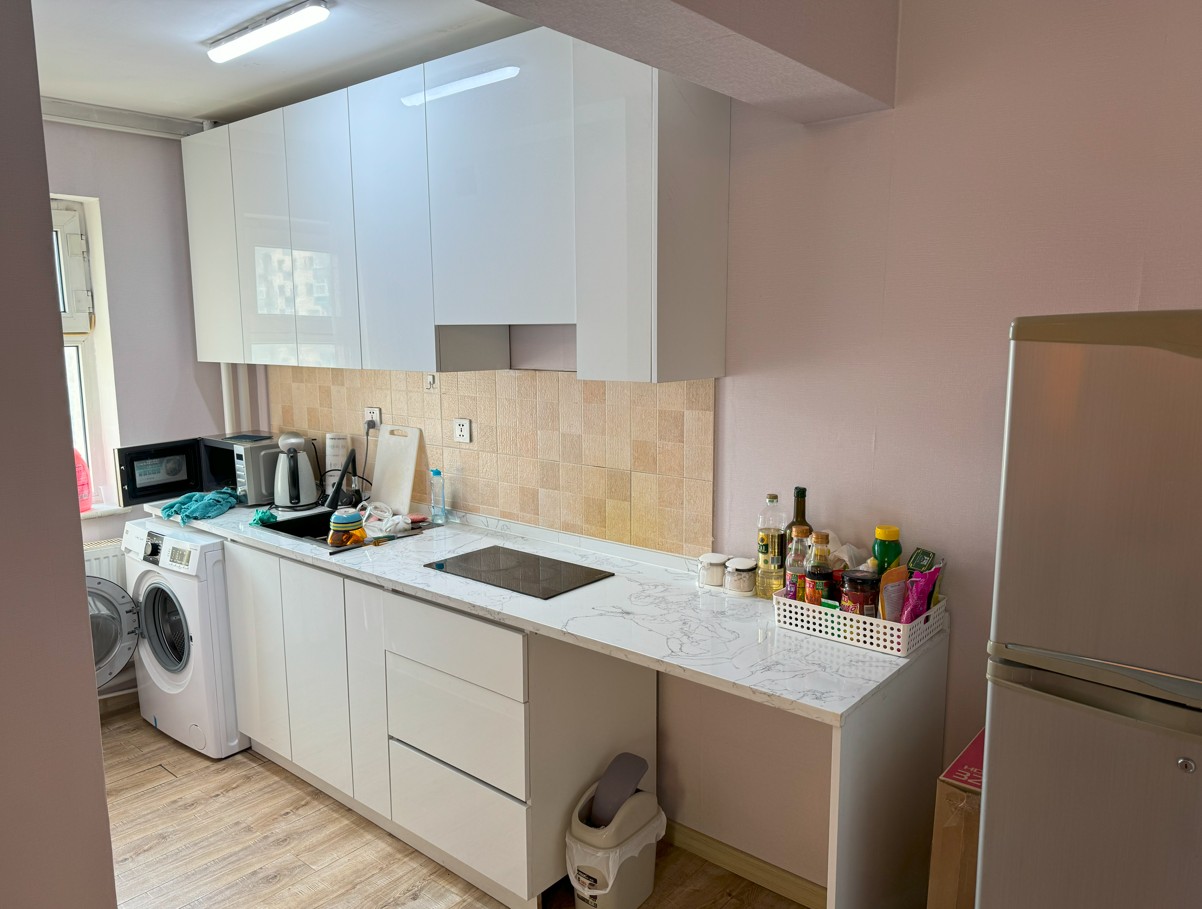 울란바토르 아파트 숙소 주방