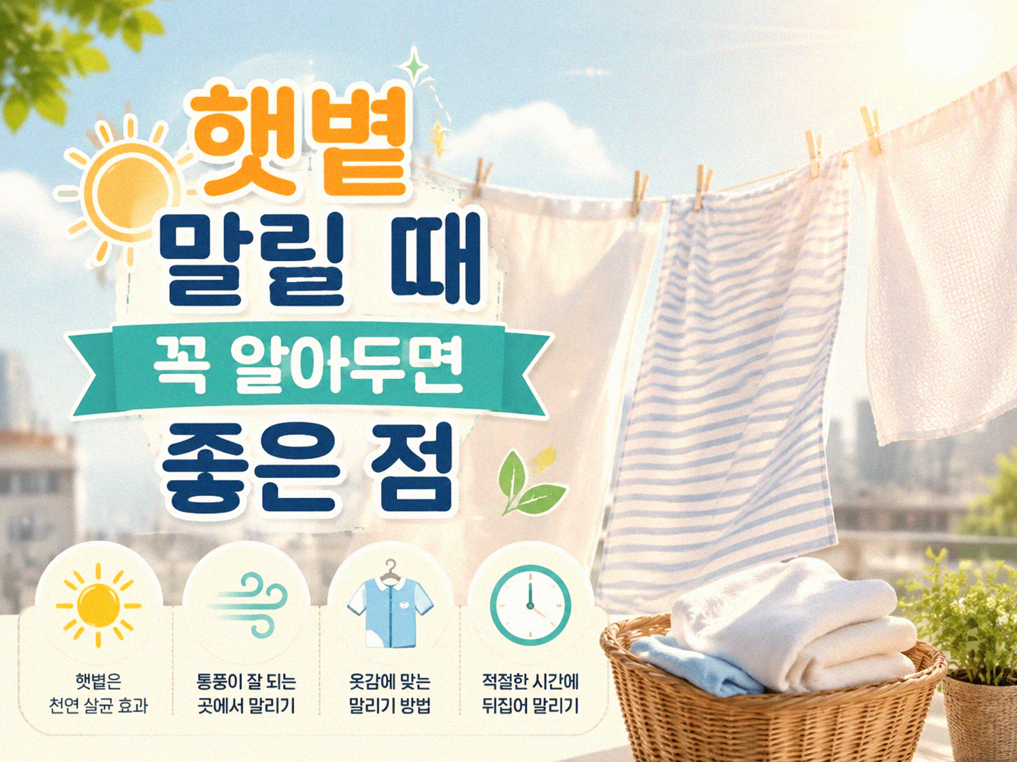 침구 햇볕 말리면 뭐가 달라질까 직접 해봤어요
