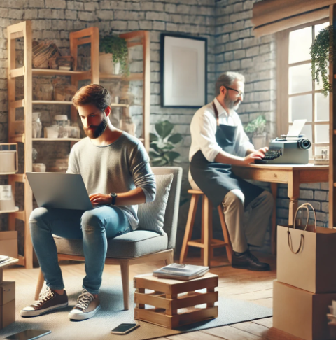 프리랜서,소상공인 관련 사진