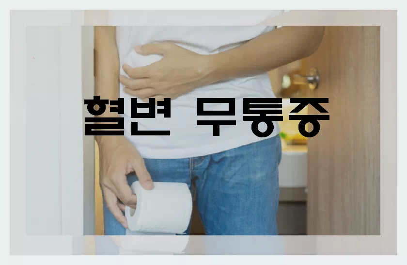 배변 혈변