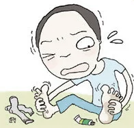 각화성무좀의 증상과 치료