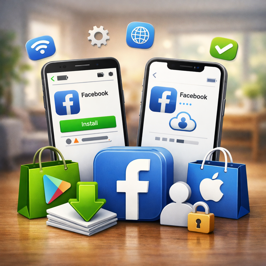 페이스북 앱 설치방법 총정리|어플 다운로드부터 깔기까지 한 번에 관련 사진