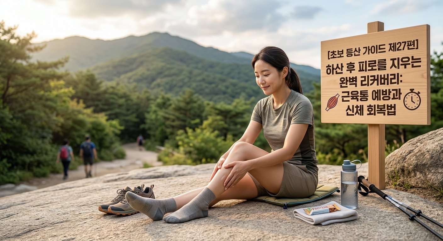 하산 후 피로를 지우는 완벽 리커버리: 근육통 예방과 신체 회복법
