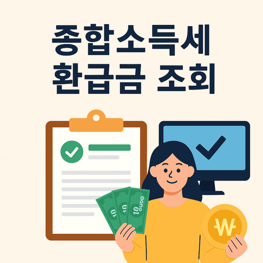 2025 종합소득세 환급금 조회 &amp; 입금 시기 확인법