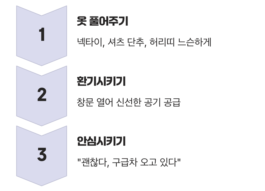 숨통을 틔워주는 작은 배려