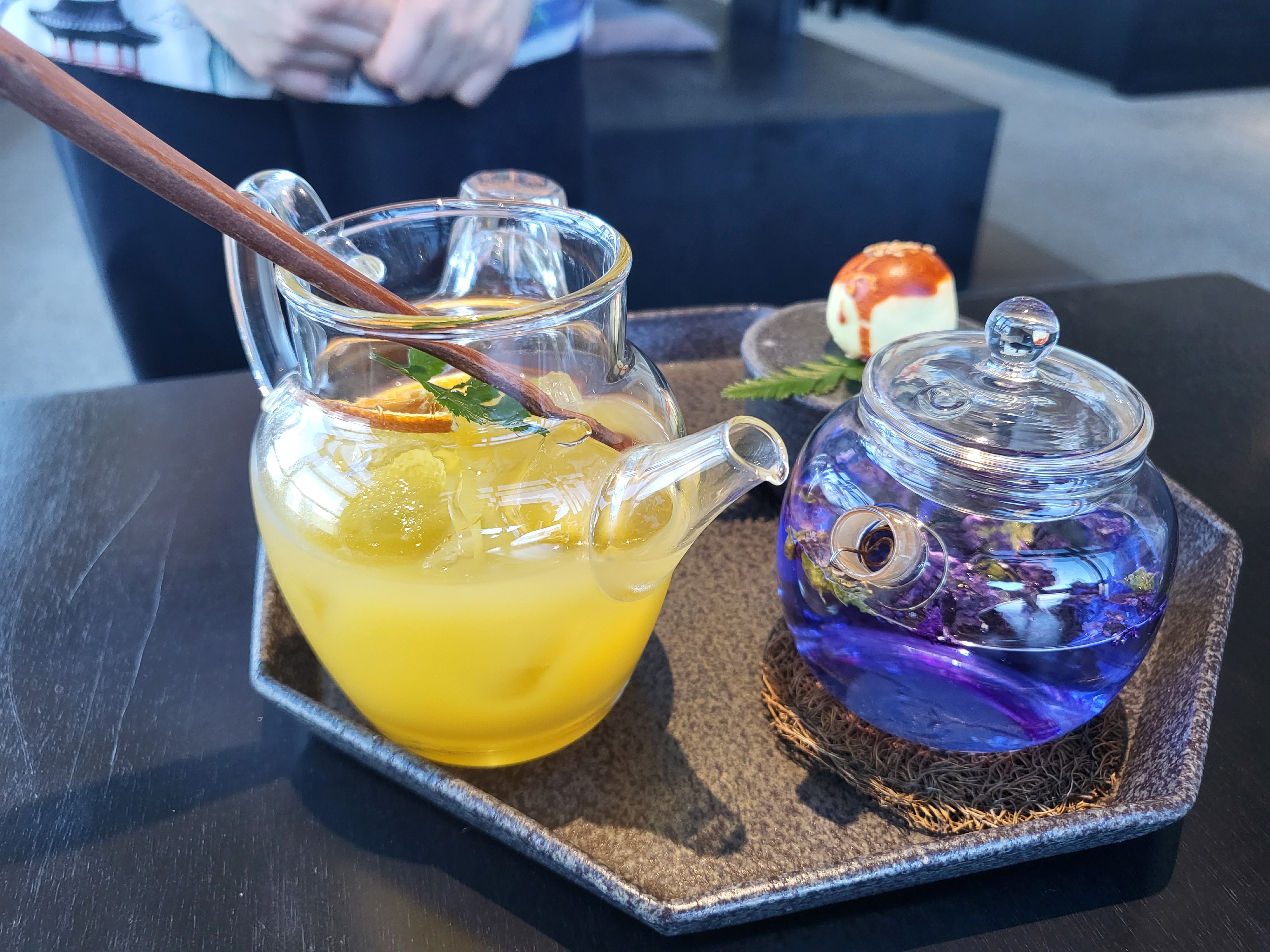 차덕분:영종도 구읍뱃터 바닷가 전망 이쁜 전통카페 차와 디저트 메뉴